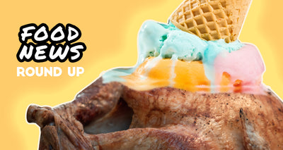 Would you eat a turkey made of ice cream? Plus more news this week.