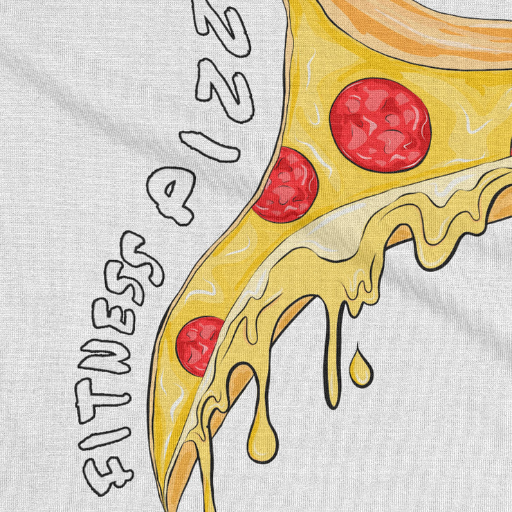 Fitness Pizza In My Mouth Slouchy Tank