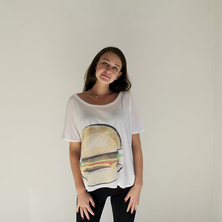 Cheeseburger Slouchy T-Shirt