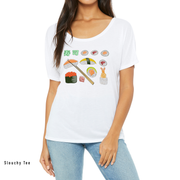 Sushi Combo Platter Slouchy T-Shirt