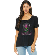 Enchanted Rose Slouchy Tee