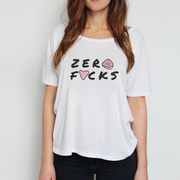 Zer🍩 F❤️cks Slouchy Tee