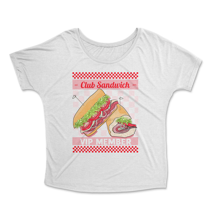 Club Sandwich Slouchy Tee