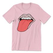 Rock and Roll Donut Lips Basic Tee