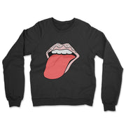 Rock and Roll Donut Lips Sweatshirt